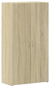 840774 vidaXL Шкаф за документи, сонома дъб, 60x32x115 см, инженерно дърво