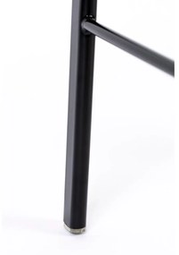 Черен/светлорозов бар стол 94 cm Spike - Zuiver