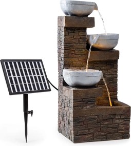 Blumfeldt Fez, соларен фонтан, LED, 34 x 76 x 36 см. (Ш х В х Д), полирезин