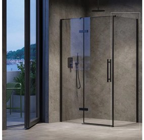 Ravak X9VV40300Z1 - Фиксирана душ стена COOL 80x195 см черна