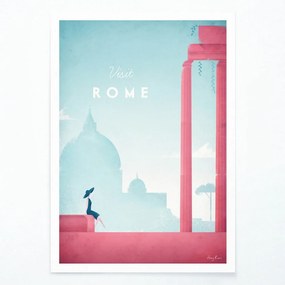 Плакат , 50 x 70 cm Rome - Travelposter
