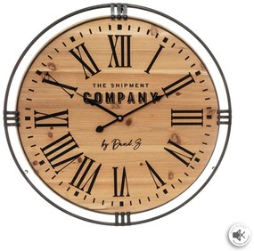 Стенен часовник atmosphera The Colonial Factory, Ø58 см, Метал и MDF