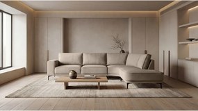 Светлокафяв ъглов диван (десен ъгъл) Copenhagen – Scandic