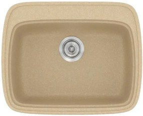 Мивка Sanitec 313-Granite Cappucino