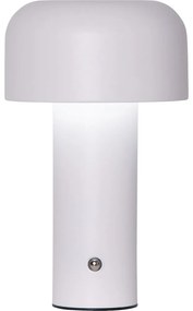 Бяла LED настолна лампа (височина 21,5 cm) Bobby – Star Trading