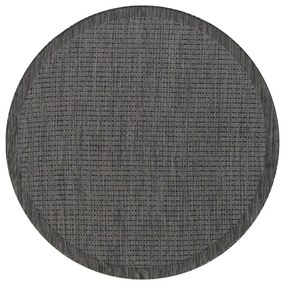 Тъмносив кръгъл външен килим ø 120 cm Giza – Ayyildiz Carpets