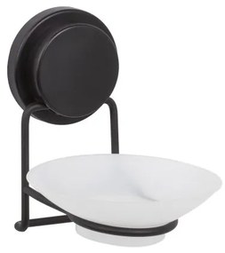 Поставка за сапун Metalife MGS-713, 8х12х17 см, Черен