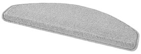 Сиви самозалепващи се килими за стълби в комплект 15 бр. 23x65 cm Fancy – Hanse Home