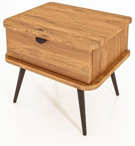 Нощно шкафче от дъбова дървесина в естествен цвят Kula - The Beds