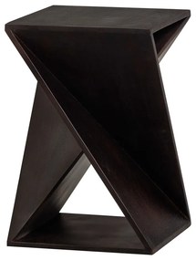 Странична масичка от масивна акация 41x41 cm Ikem – WOOOD