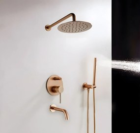 ДУШ СИСТЕМА за вграждане Rea Lungo Copper + BOX