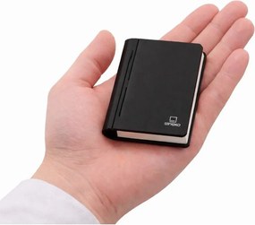 Черна преносима светлинна декорация с USB BookLight – Gingko