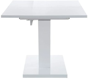 Бяла сгъваема маса за хранене Aaron, 140 x 90 cm - Støraa