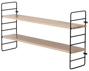 Двуетажен рафт от масивна дървесина Pavlovnia North - Bloomingville