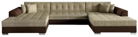 Разтегалелен диван П-образен ALABAMA, 355x80x165, berlin 03/soft 66
