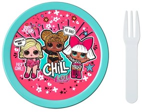 Детска кутия за храна с вилица LOL surprise – Mepal