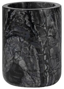 Черна мраморна чаша за четки за зъби Marble - Mette Ditmer Denmark