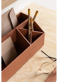 Картонен органайзер за канцеларски материали Elisa Restore Paper Laminate – Bigso