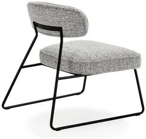 Черно-бяло кресло Elon – Marckeric