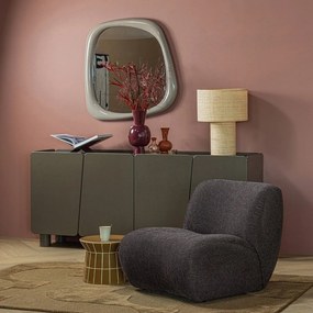 Керамична кръгла странична масичка ø 38 cm Plu – WOOOD