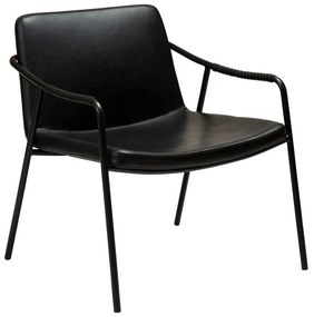 Черно кресло от изкуствена кожа Boto - DAN-FORM Denmark