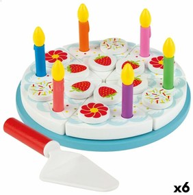 Дървена Игра Woomax Tarta 26 Части (6 броя)