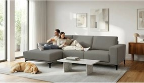 Сив ъглов диван (ляв ъгъл) Chile – Scandic