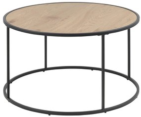 Холна маса SARON дъб/черно