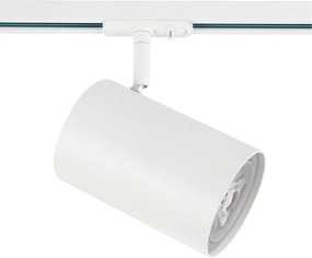 Спот за двупроводна шина TS68PAR3CW, бял мат, 1хЕ27