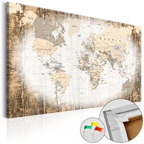 Декоративен подарък - Enclave of the World [Cork Map] 60x40