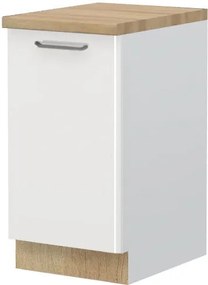 Подов шкаф Modena R-45-1K-White - White glossy