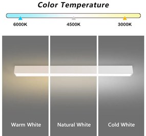 Immax NEO 07259L - LED димируемо осветително тяло LUNGO 38W/230V Wi-Fi Tuya бяло