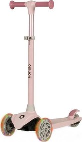 Lionelo - Детска тротинетка JESSY 3xAA розова