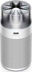 Пречиствател за въздух Dyson HJ10 HushJet™ Purifier Compact Wh/Sv 491355-01, 18 м2, 10 скорости, Hyperdymium™, HEPA, Гласови команди, Осцилация, Бял/сив