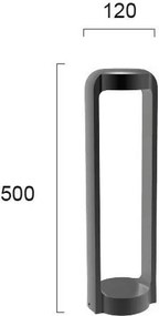 Градина Колона Viokef Jason-Height 50 cm.