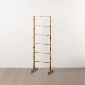 Бамбукова стойка за дрехи в естествен цвят 50x150x40 cm Manali – Ixia