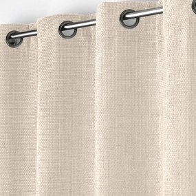 Бежово перде от шенил 140x260 cm Leo – douceur d'intérieur