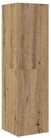 856400 vidaXL ТВ шкаф Artisan Oak 30,5x30x110 cm Инженерна дървесина