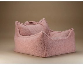 Розов детски пуф от букле Chair – Wigiwama