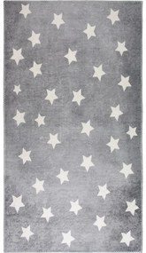 Сив детски килим подходящ за пране 160x230 cm Shining Stars – Vitaus