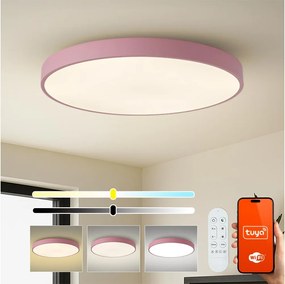 Brilagi-LED Димируемо осветително тяло POOL SMART LED/128W/230V 100 cm Wi-Fi Tuya+DO розово