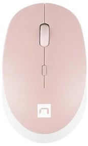 Мишка Natec Mouse Harrier 2 Wireless 1600 DPI Bluetooth 5.1 White-Pink