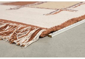 Теракотен памучен килим 200x300 cm Gambit – Dutchbone