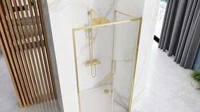 Врати за душ кабини REA Rapid Fold 100 Gold