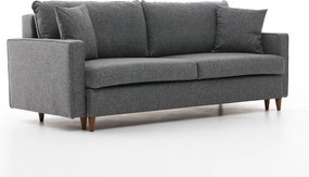 Тъмно сив разтегателен диван 210 cm Eva – Balcab Home