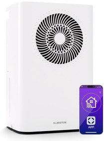 Klarstein CircleDry Smart 16 L влагоуловител, 16 л/ден, 290 W, 32 м², WiFi, таймер, филтър