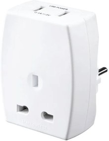 Travel adaptor Alfaone ALTA-UK 2USB