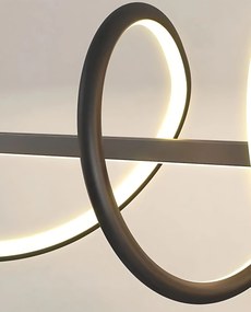Lampa wisząca LHJ023-CP 120 cm BLACK