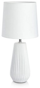 Бяла настолна лампа , ø 19 cm Nicci - Markslöjd