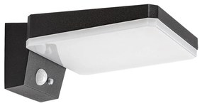 Rabalux 77078 - LED соларен стенен лампион LASSET LED/4,4W/3,7V IP54 черен